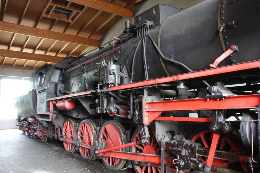 Vorbildstudie im Eisenbahnmuseum