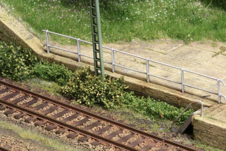 Auch am Rampenende ist der Übergang sehr gelungen.