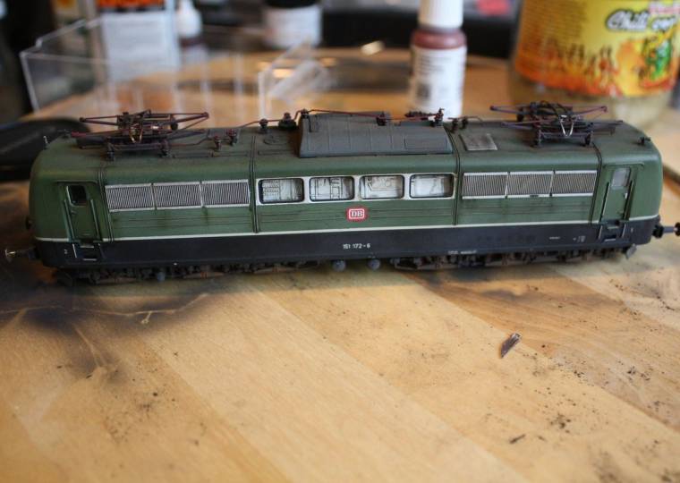 Gealterte BR 151