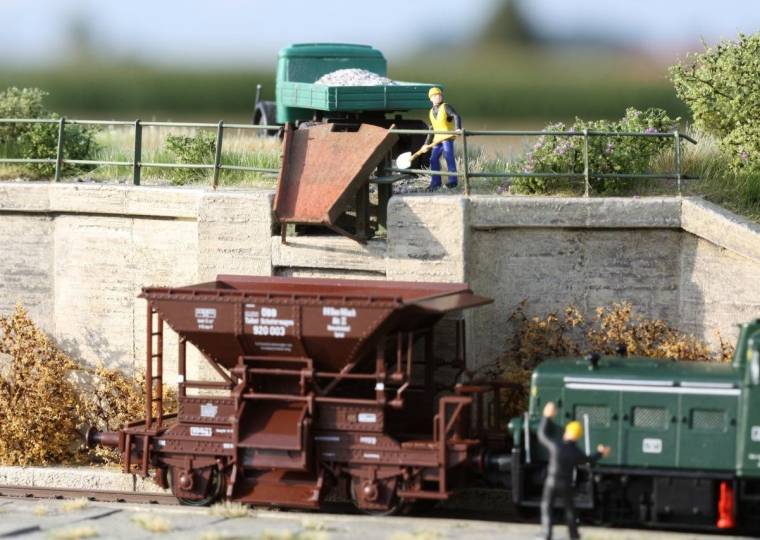 Betrieb an der Hochrampe